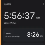 Android Clock App