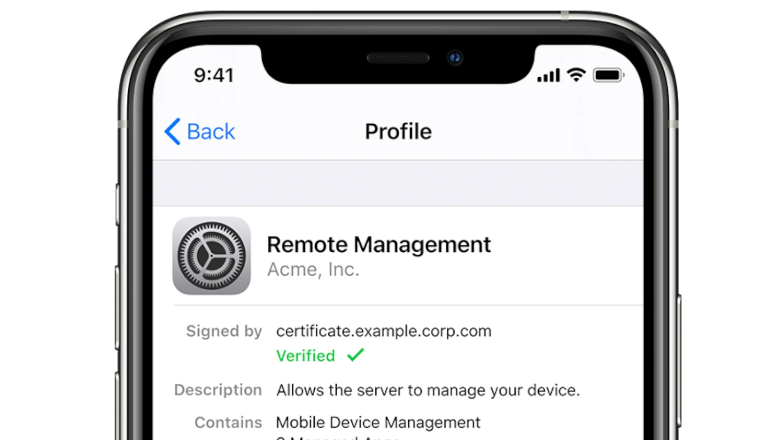 Apple Remote Device Management