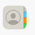 Contacts on iPhone