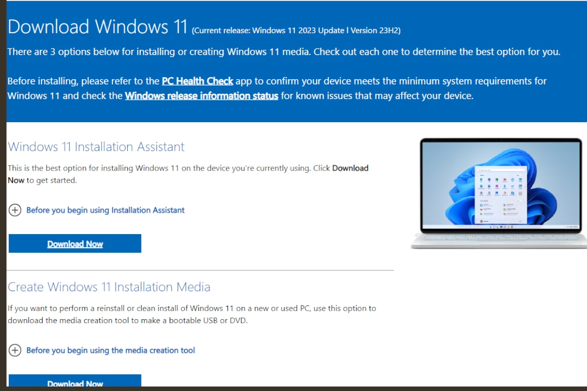 Download Windows 11 ISO