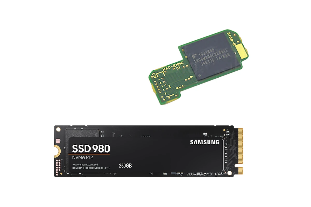 EMMC vs SSD