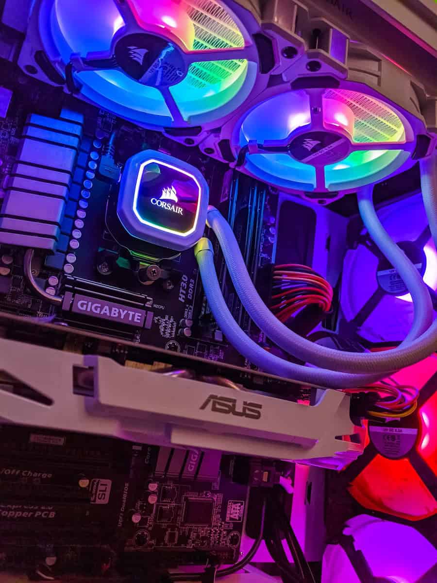 Corsair AIO Cooler in System