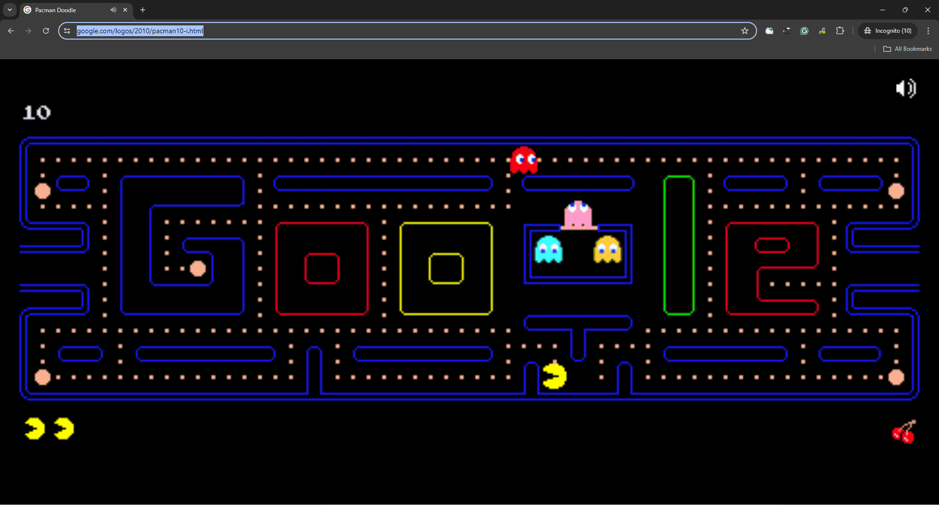 Google Pacman Doodle