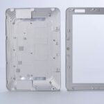 white and gray electronic device