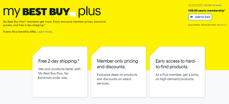 My Best Buy Plus vs My Best Buy Total Memberships - ComputerCity