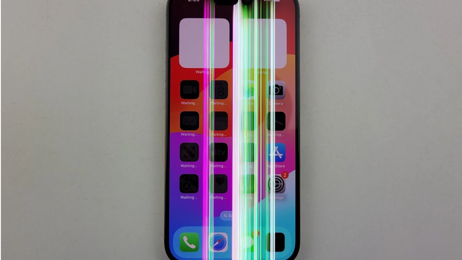 iPhone Lines on Screen