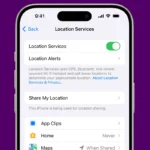 iPhone Location Services