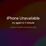 iPhone Unavailable