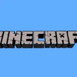 Minecraft Logo Blue