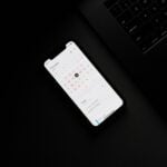 black Android smartphone