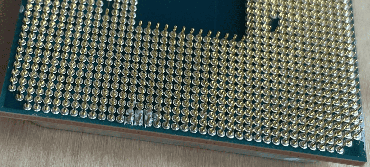 Thermal Paste on CPU Pins